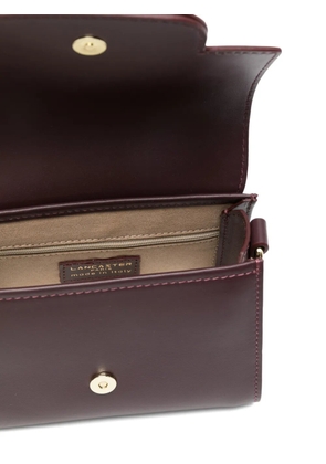 Lancaster mini leather tote bag - Red