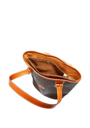 Celine Pre-Owned 1990-2000s Macadam buckle-detail handbag - Brown