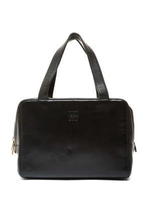 Loewe Pre-Owned 1990-2000s Anagram nappa leather handbag - Black