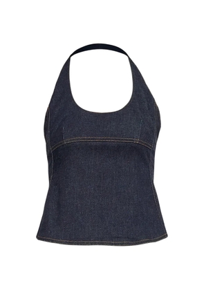Jacquemus Le Haut De-Nimes Lavoir halterneck top - Blue