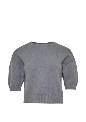 Nº21 short-sleeve sweatshirt - Grey