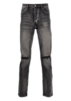 Ksubi ripped-detail skinny jeans - Grey