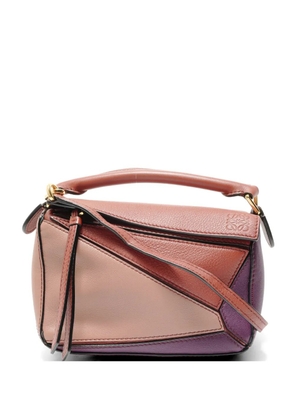 Loewe Pre-Owned 2015-2025 mini Puzzle shoulder bag - Pink
