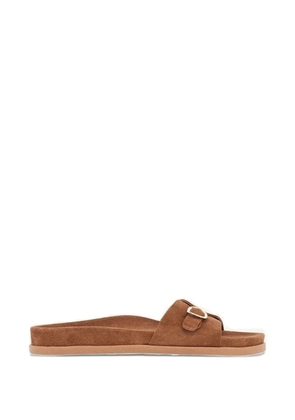 Ancient Greek Sandals Stoa buckle-fastening sandals - Brown