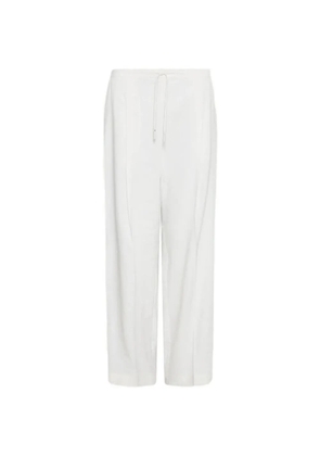 Marella drawstring-waist wide-leg trousers - Neutrals
