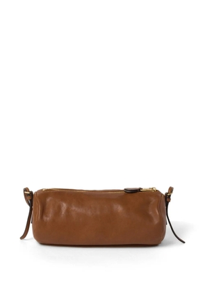 Miu Miu nappa-leather pouch - Brown