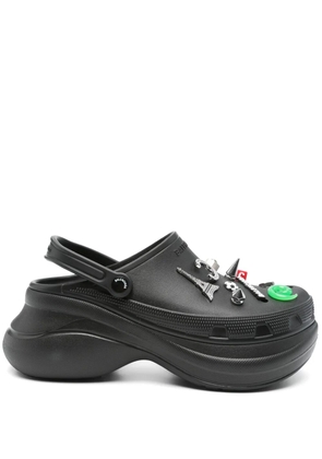 Balenciaga x Crocs Jibbitz slippers - Black