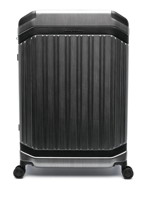 PIQUADRO big Spinner zip-around suitcase - Silver