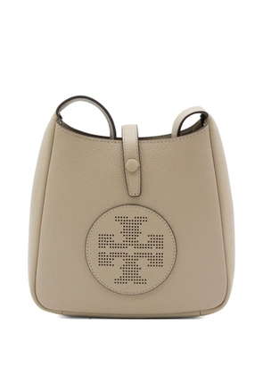 Tory Burch perforated-logo leather shoulder bag - Neutrals