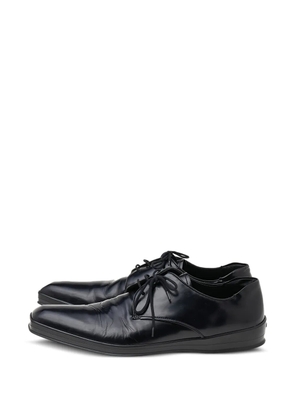 Prada Pre-Owned patent leather oxford shoes - Black