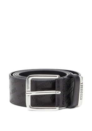 Diesel logo detail belt - Black