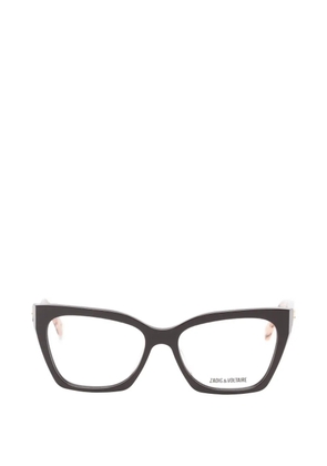 Zadig&Voltaire tortoiseshell-effect cat-eye glasses - Brown