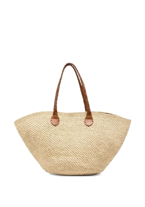 DRAGON DIFFUSION x Sovani Brunella woven tote bag - Neutrals