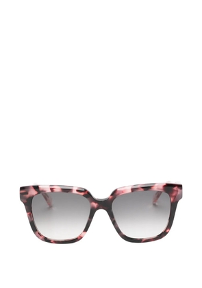 Zadig&Voltaire tortoiseshell-effect square-frame sunglasses - Pink