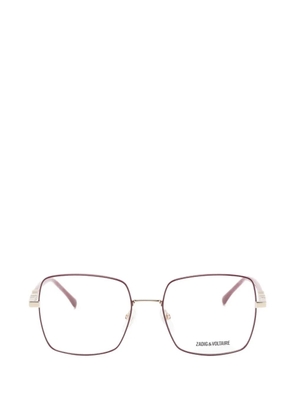 Zadig&Voltaire square-frame wing-detail glasses - Red
