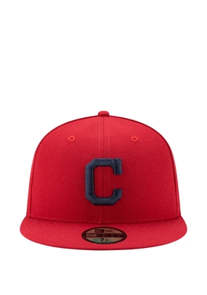NEW ERA CAP 59FIFTY Cleveland Indians 2017 Authentic Fitted cap - Red