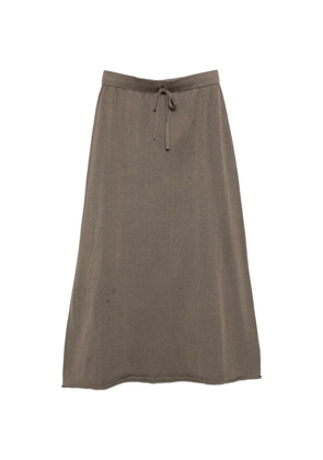 Lauren Manoogian Veil midi skirt - Brown