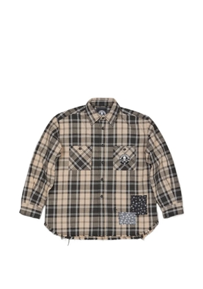 Mastermind Japan x Sean Wotherspoon check-pattern shirt - Black