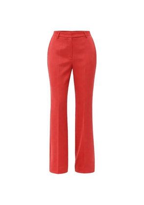 Hebe Studio Lover satin trousers - Red