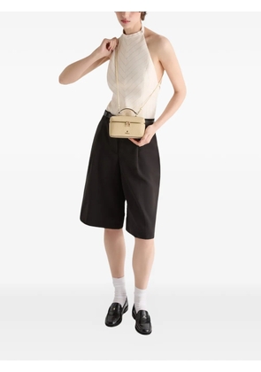 Furla mini Camelia leather tote bag - Neutrals
