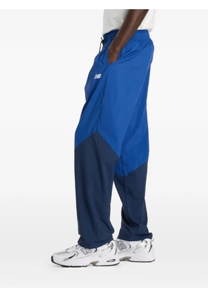 New Balance logo-detail track pants - Blue