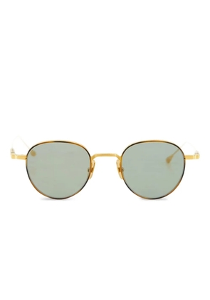 Lunetterie Générale oval-frame sunglasses - Gold