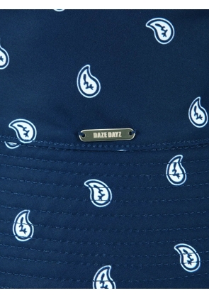 DAZE DAYZ Bandana paisley-print bucket hat - Blue