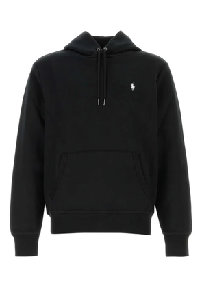Polo Ralph Lauren embroidered-logo hoodie - Black