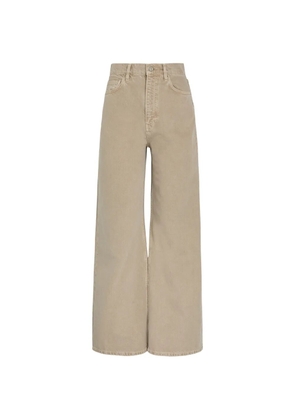 Reformation Cary high-rise wide-leg jeans - Neutrals