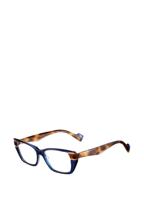 Etnia Barcelona Mixura No.4 rectangle-frame glasses - Blue