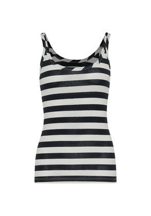 MSGM striped tank top - Black