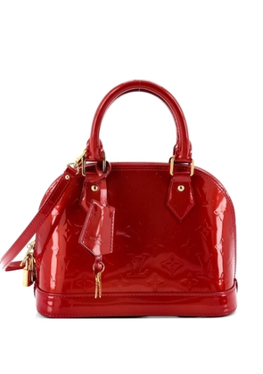 Louis Vuitton Pre-Owned Alma Handbag Monogram Vernis BB shoulder bag - Red