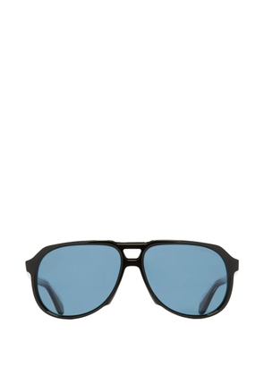 Cutler & Gross geometric-frame sunglasses - Black