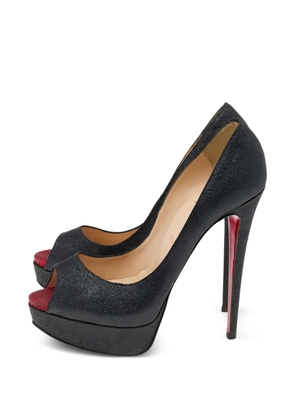 Christian Louboutin Pre-Owned New Very Prive platform pumps - Black