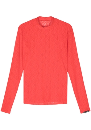 Marine Serre Moon Diamond T-shirt - Red