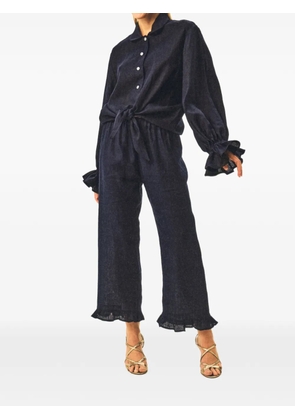 Sleeper linen lounge trousers - Blue