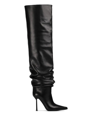 Le Silla BELLA THIGH-HIGH BOOT 100 mm - Black