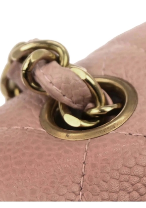 CHANEL Pre-Owned 1994-1996 Diana Caviar-leather shoulder bag - Pink