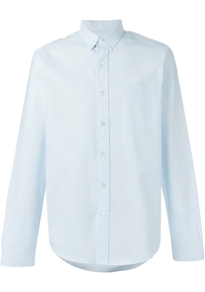 AMI Paris button collar shirt - Blue