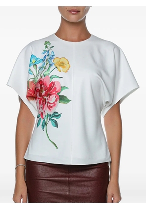 Ted Baker Lahnaa floral-print blouse - White