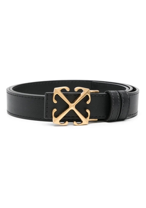 Off-White New Arrow leather belt - Black