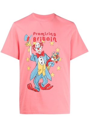 Martine Rose Promising Britain cotton T-shirt - Pink