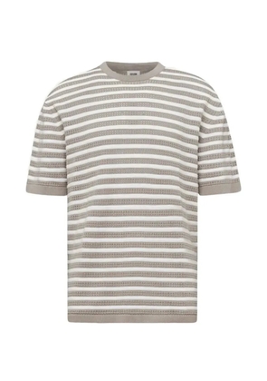 Drykorn Derico horizontal-stripe T-shirt - Neutrals