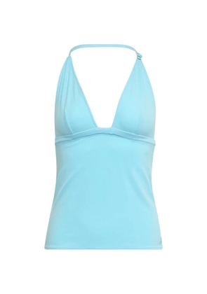 Courrèges Bikini halterneck top - Blue