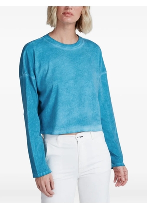ASKK NY faded drop-shoulder sweater - Blue