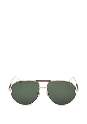 TOM FORD Eyewear pilot-frame sunglasses - Gold