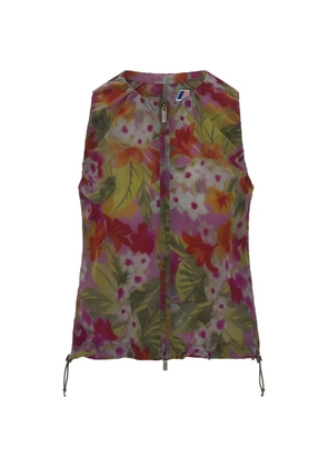 K-Way Alize floral-print shirt - Green
