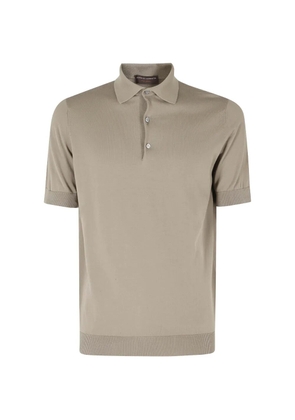 Filippo De Laurentiis short-sleeve polo shirt - Brown