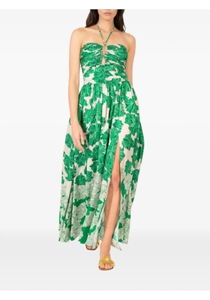 Poupette St Barth Avril floral-print dress - Neutrals