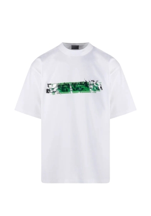 Balenciaga tape-effect T-shirt - White